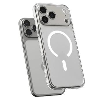 Maska Spigen Ultra Hybrid MagSafe za iPhone 17 Pro Max providna/bijela