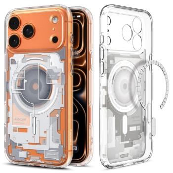 Maska Spigen Ultra Hybrid MagSafe za iPhone 17 Pro Zero One bijela