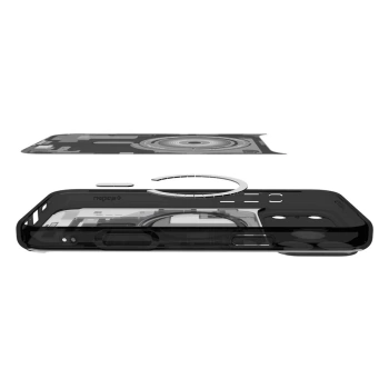Maska Spigen Ultra Hybrid MagSafe za iPhone 17 Pro Zero One crna