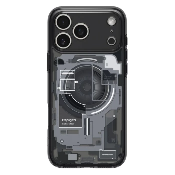 Maska Spigen Ultra Hybrid MagSafe za iPhone 17 Pro Zero One crna
