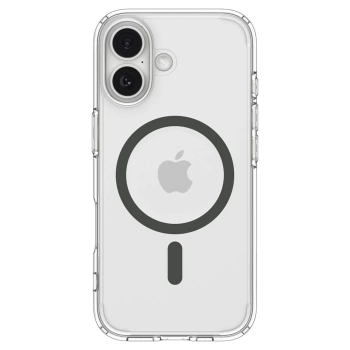 Maska Spigen Ultra Hybrid MagSafe za iPhone 17 providna/siva