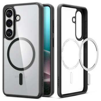 Maska Spigen Ultra Hybrid MagSafe za Samsung S26 clear crna