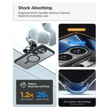 Maska Spigen Ultra Hybrid MagSafe za Samsung S26 Ultra clear crna