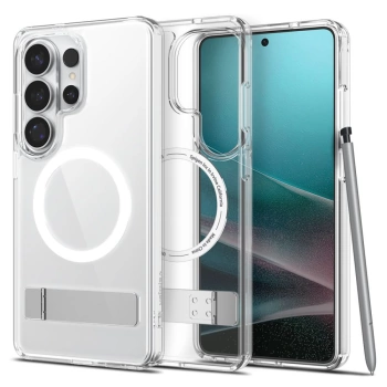 Maska Spigen Ultra Hybrid S Mag za Samsung S26 Ultra clear bijela