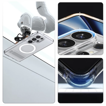 Maska Spigen Ultra Hybrid S Mag za Samsung S26 Ultra clear bijela