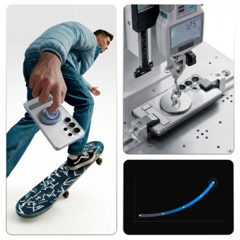 Maska Spigen Ultra Hybrid S Mag za Samsung S26 Ultra clear bijela