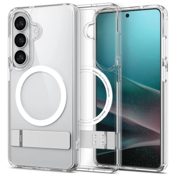Maska Spigen Ultra Hybrid S MagSafe za Samsung S26 clear bijela