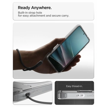 Maska Spigen Ultra Hybrid S MagSafe za Samsung S26 clear bijela