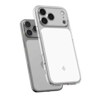 Maska Spigen Ultra Hybrid "T" MagSafe za iPhone 17 Pro Max providna/bijela