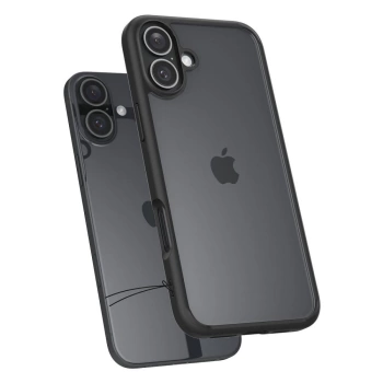 Maska SPIGEN Ultra Hybrid za iPhone 16 mat crna