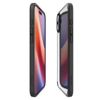 Maska SPIGEN Ultra Hybrid za iPhone 16 mat crna