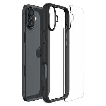 Maska SPIGEN Ultra Hybrid za iPhone 16 mat crna