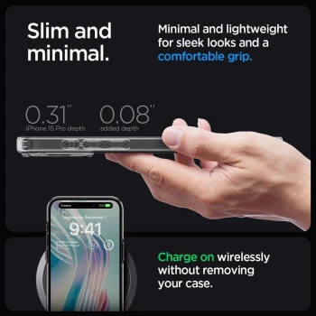 Maska SPIGEN Ultra Hybrid za iPhone 16 Pro space crystal