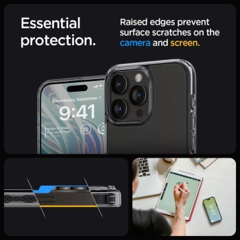 Maska SPIGEN Ultra Hybrid za iPhone 16 Pro space crystal