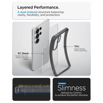 Maska Spigen Ultra Hybrid za Samsung S26 Ultra Semi-Transparent