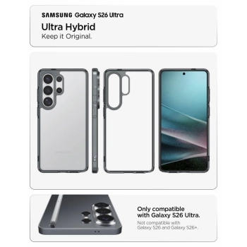 Maska Spigen Ultra Hybrid za Samsung S26 Ultra Semi-Transparent