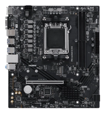 MBO AM5 MSI PRO A620AM-B EVO