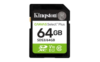 MEM SD 64GB Kingston Canvas Select Plus SDS3/64GB