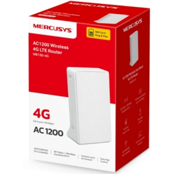 Mercusys MB130 AC1200 4G LTE Wireless Dual Band Router