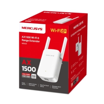 Mercusys ME60X 1500Mbps WiFi 6 Wireless Range Extender