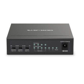 Mercusys MS106LP Desktop Switch 6x10/100 + 4-Port PoE+