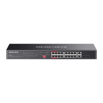 Mercusys MS120GP Rackmount Switch 20x10/100/1000 with 16-Port PoE+