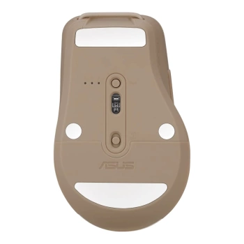 Miš ASUS MD200 brezžični, BT, RF 2,4GHz Oat Milk