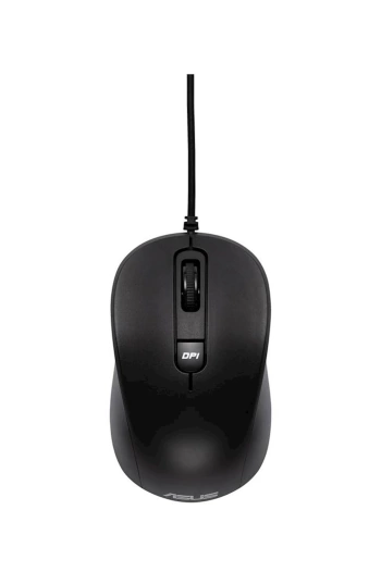 Miš ASUS MU101C Wired Blue Ray Mouse, žični, tih, crni