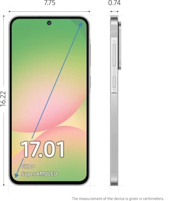 Mobitel Samsung Galaxy A56 5G 8GB/128GB sivi
