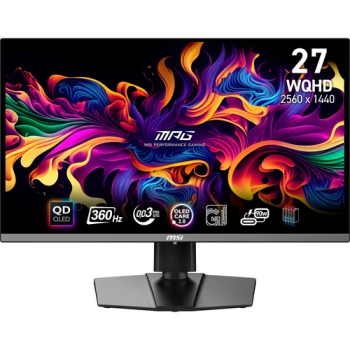 Monitor 27 MSI MPG 271QRX WQHD QD-OLED 360Hz, Gaming