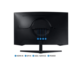 Monitor gaming zakrivljeni Samsung Odyssey G5 G55C 32", 165hz, 1ms, VA
