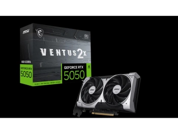 MSI RTX 5050 Ventus 2X OC 8GB 1x HDMI, 3x DP 128-bit