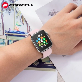 Narukvica FORCELL F-DESIGN FA01 silicone strap za Apple Watch 38/40/41mm bež