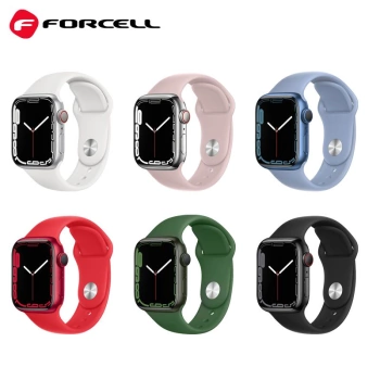 Narukvica FORCELL FA01 silicone strap za Apple Watch 42/44/45/49mm bijela