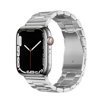 Narukvica FORCELL FA10 stainless steel za Apple Watch 42/44/45/49mm silver