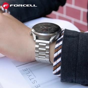 Narukvica FORCELL FS06 stainless steel strap za Samsung Watch 22mm silver