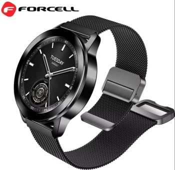 Narukvica FORCELL FS11 stainless steel za Samsung Watch 22mm crna