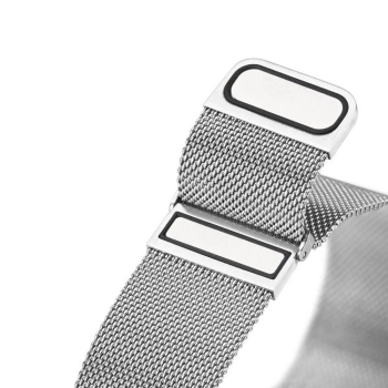 Narukvica stainless steel magnetna 22 mm silver