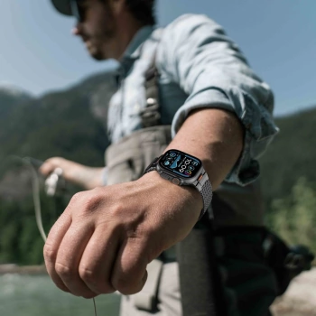 Narukvica Tech-Protect Milano Vanguard za Apple Watch 44/45/46/49mm crna
