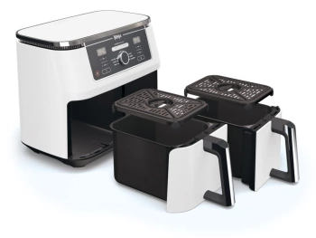 Ninja dvozonska fritezaKapac. 9.5L, 6 funk. kuhanjasnaga 2400W, PTFE neljepljivi premaz
