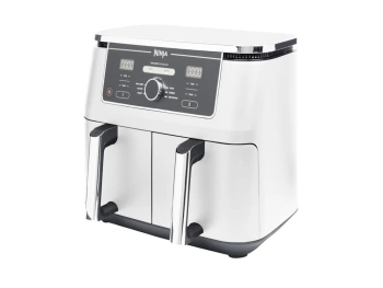 Ninja dvozonska fritezaKapac. 9.5L, 6 funk. kuhanjasnaga 2400W, PTFE neljepljivi premaz