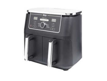 Ninja dvozonska fritezaKapac.9.5L, 6 funk. kuhanjado 75% brze, tezina 8,8kg, snaga 2470W