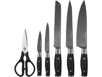 Ninja Foodi set nozevaSet od 6 dijelova, sivo/crna boja