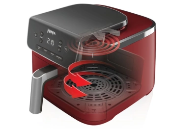 Ninja PRO 4.7 AirFryer4 nacina kuhanja, 75% manje ulja, digitalan ekran, temp. od 40 do 210