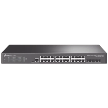 Omada 24-Port Gigabit L2+ Managed Switch with 4 10GE SFP+ Slots