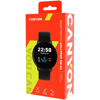 Pametni sat CANYON Lollypop SW-63 Crni