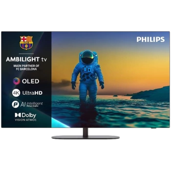 Philips 65OLED820/12 4K Google TV OLED,  AMBILIGHT TV, 144 Hz,  P5 AI Procesor, 164 cm (65''), Dolby Vision and Dolby Atmos
