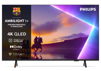 Philips 65''PUS8510 4K QledTitan OS; AMBILIGHT TV;Pixel Precise Ultra HD; Dolby Atmos