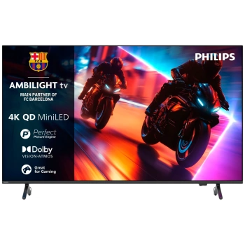 Philips 75MLED920/12 AMBILIGHT 4K Quantum Dot Mini-LED 144 Hz, 189 cm (75"), P5 Perfect Picture Engine, Dolby Vision i Atmos