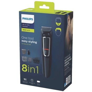 Philips Aparat za njegu lica, 8u1, All-in-One Trimmer Series 3000 - MG3730/15